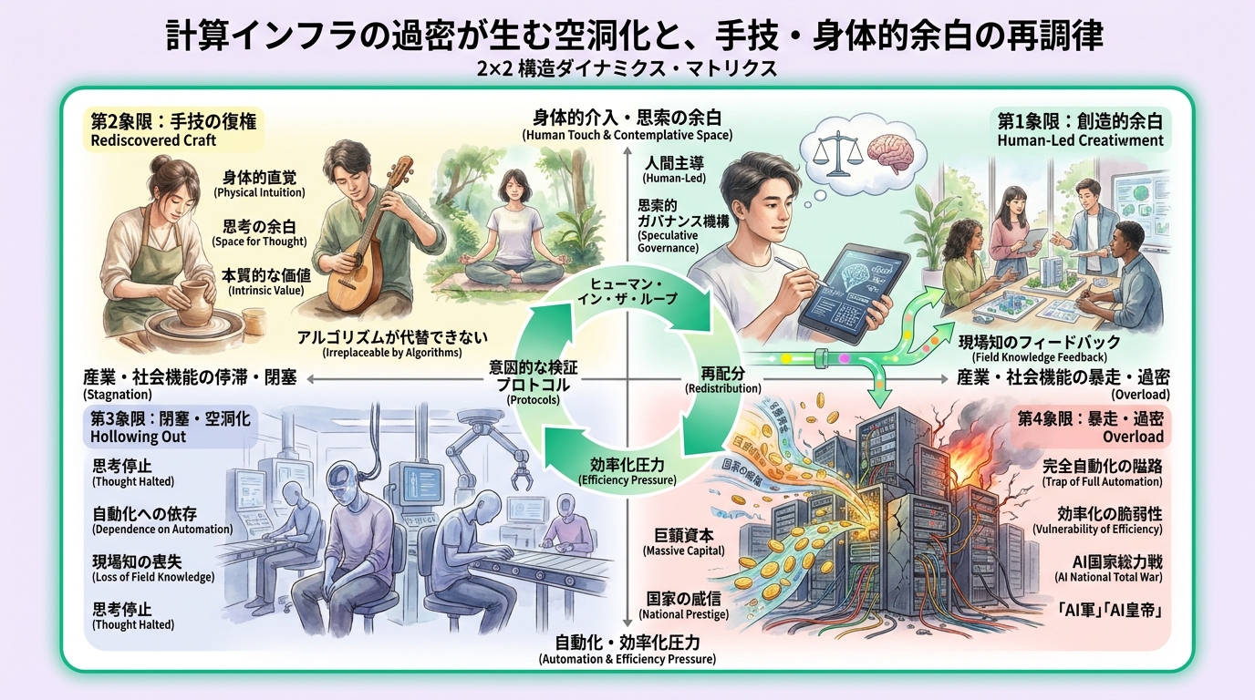 巨額計算網の膨張と「完全自動化」の隘路