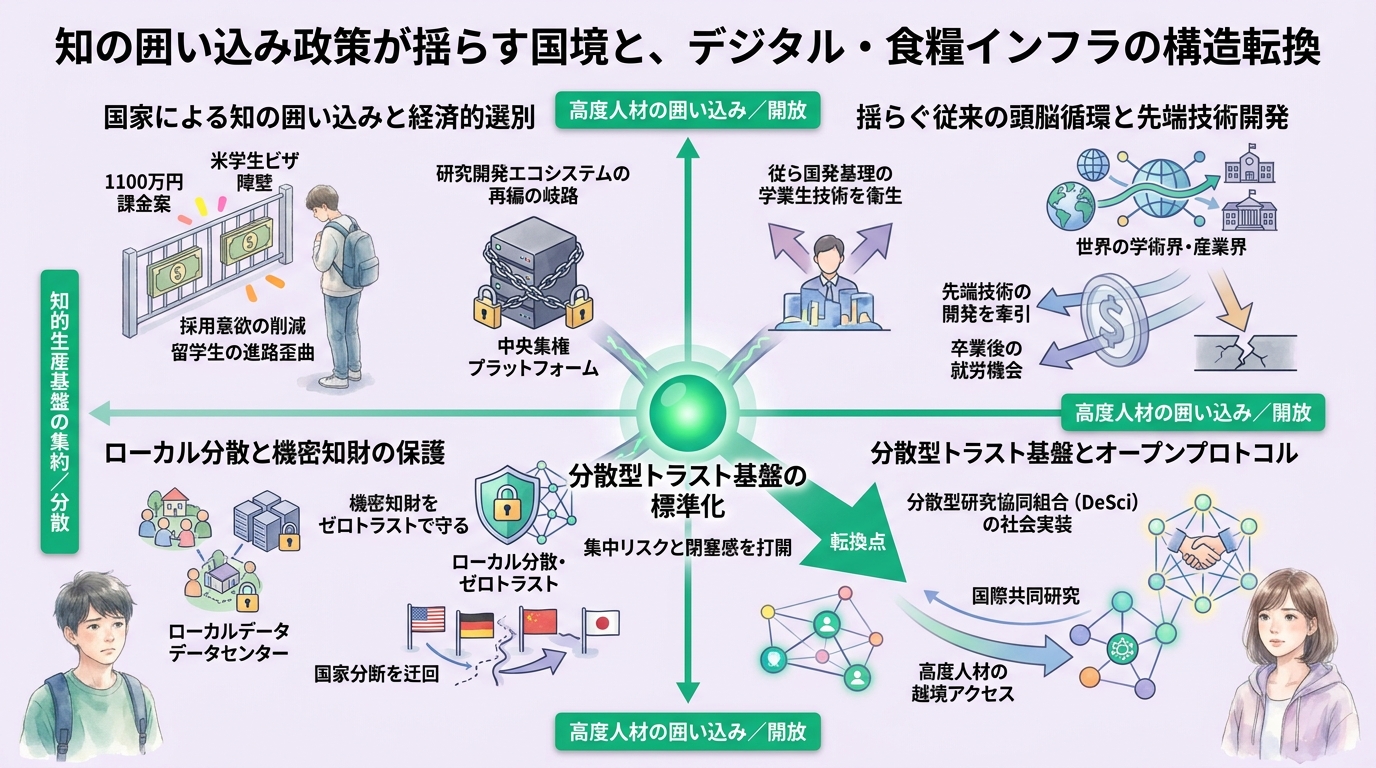 米学生ビザ就労「1100万円」課金案の衝撃　2036年の頭脳循環を揺るがす制度障壁