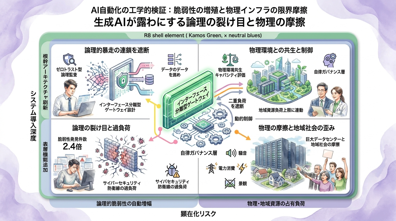 生成AIが露わにする論理の裂け目と物理の摩擦