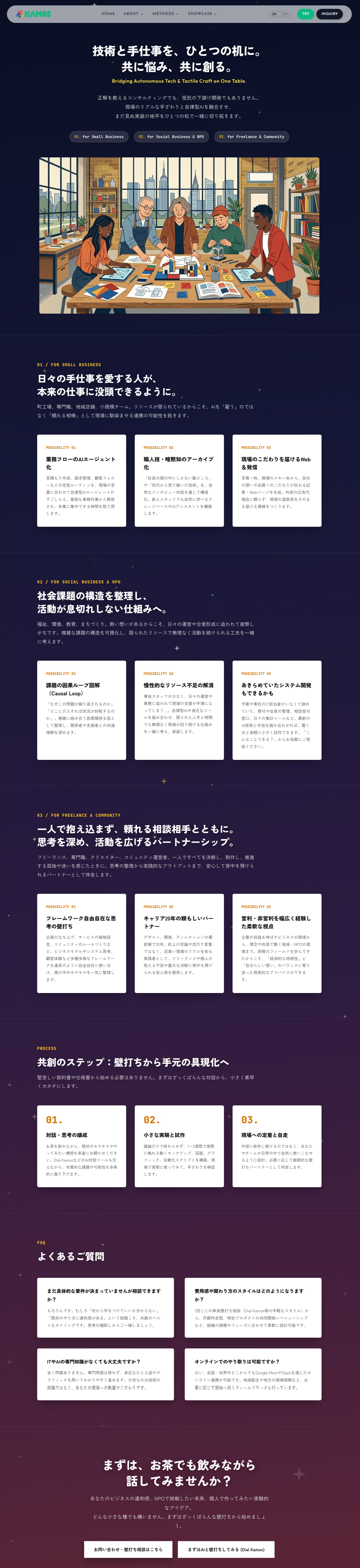 Interface design for Co-Creation inspired by twilight hues