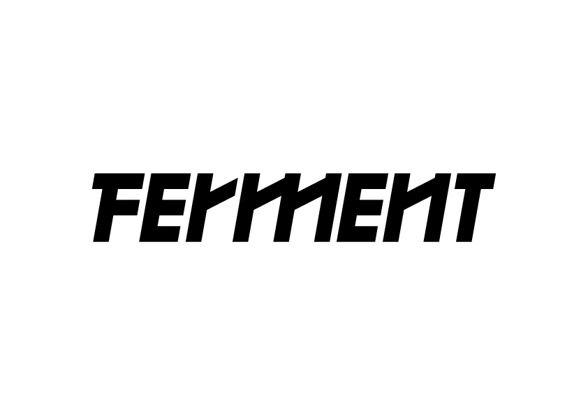 自前Webディレクトリ「FERMENt」のためにデザインした、どっしりとしたロゴタイプ。