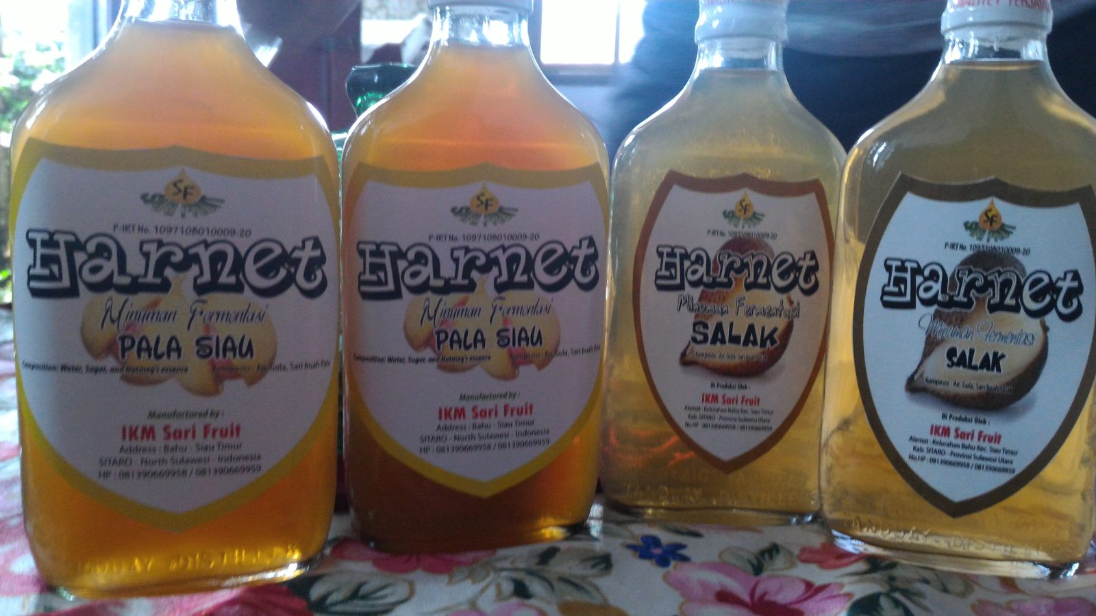 Minuman Fermentasi Buah Pala dan Salak