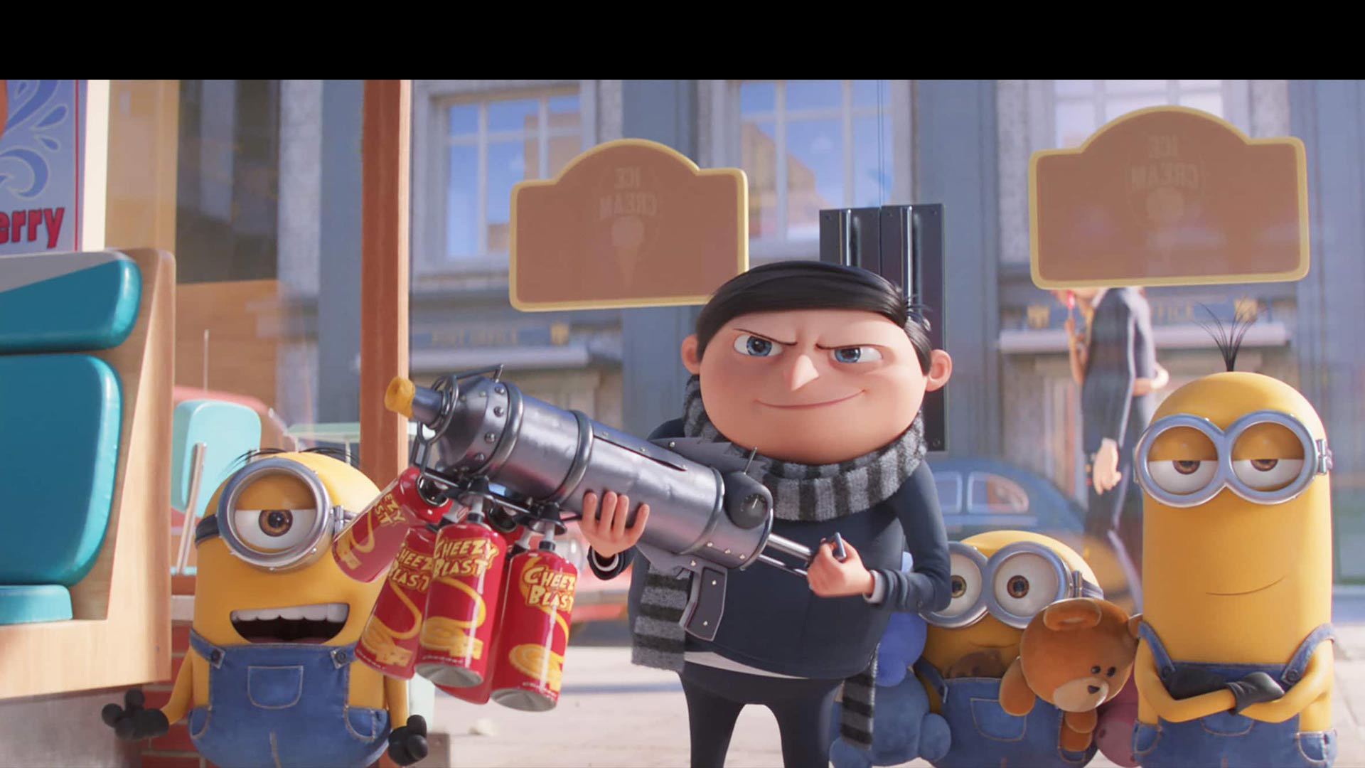 Minions: The Rise of Gru backdrop