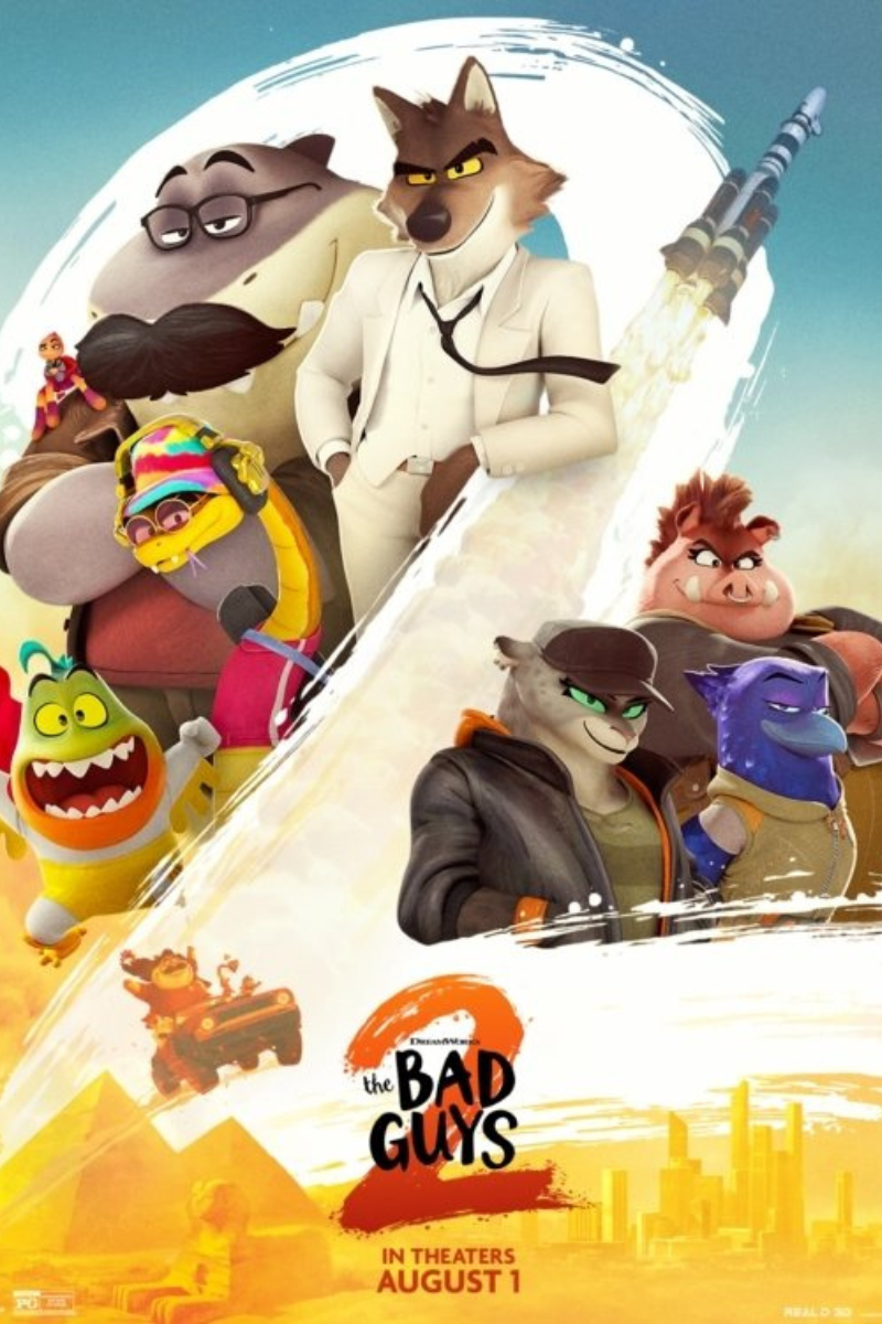 The Bad Guys 2 3D poster