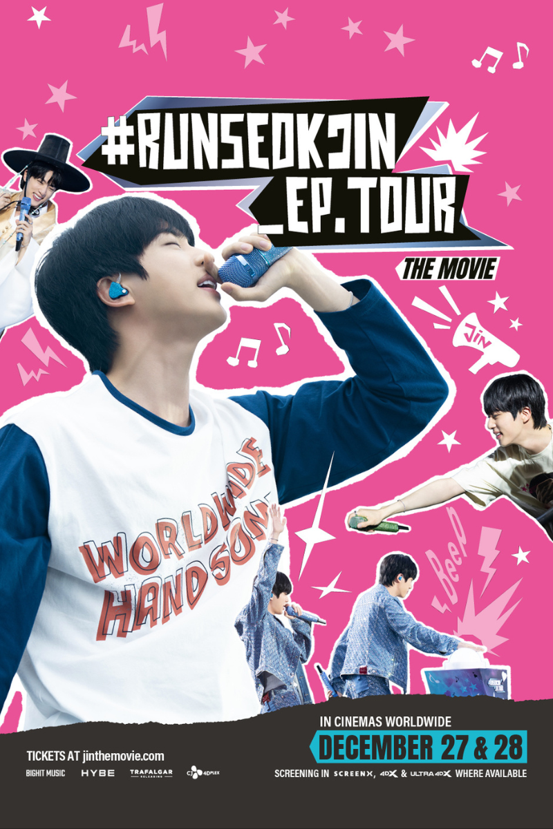 #RUNSEOKJIN_EP.TOUR THE MOVIE  poster