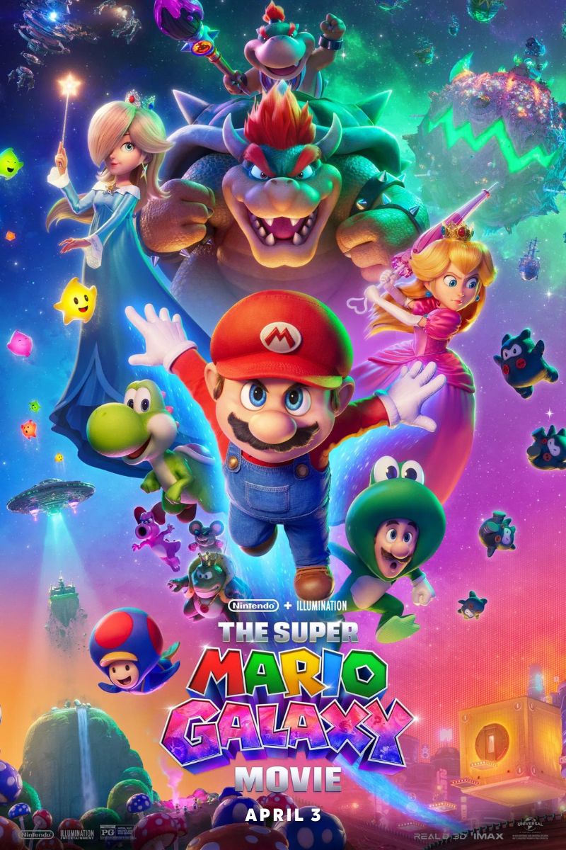 The Super Mario Galaxy Movie poster