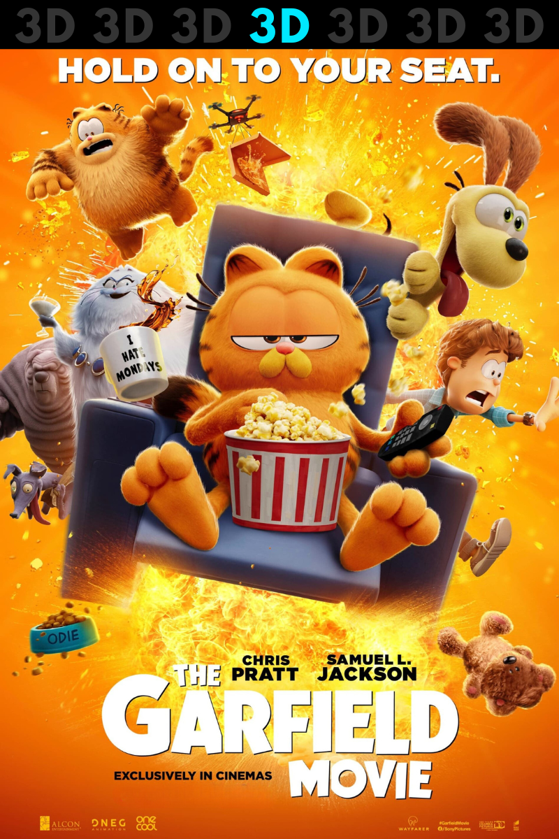 The Garfield Movie (3D) poster