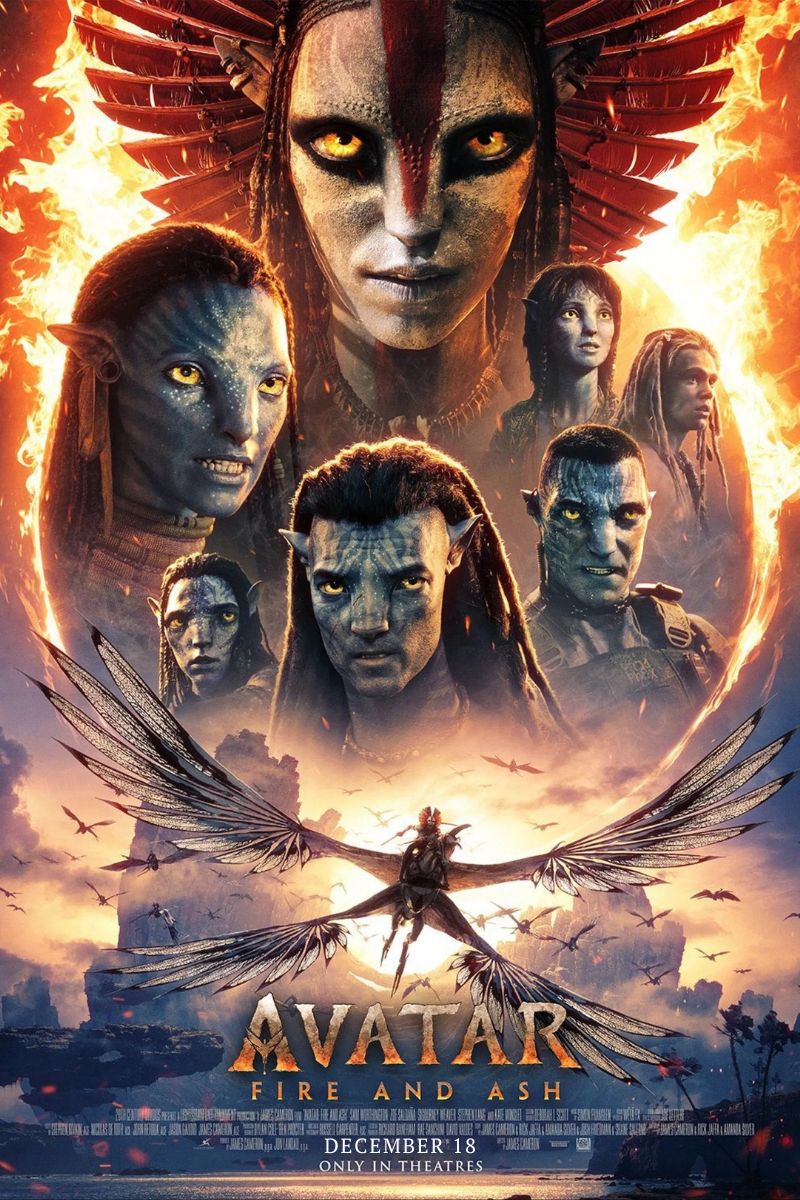 Avatar: Fire and Ash (3D) poster