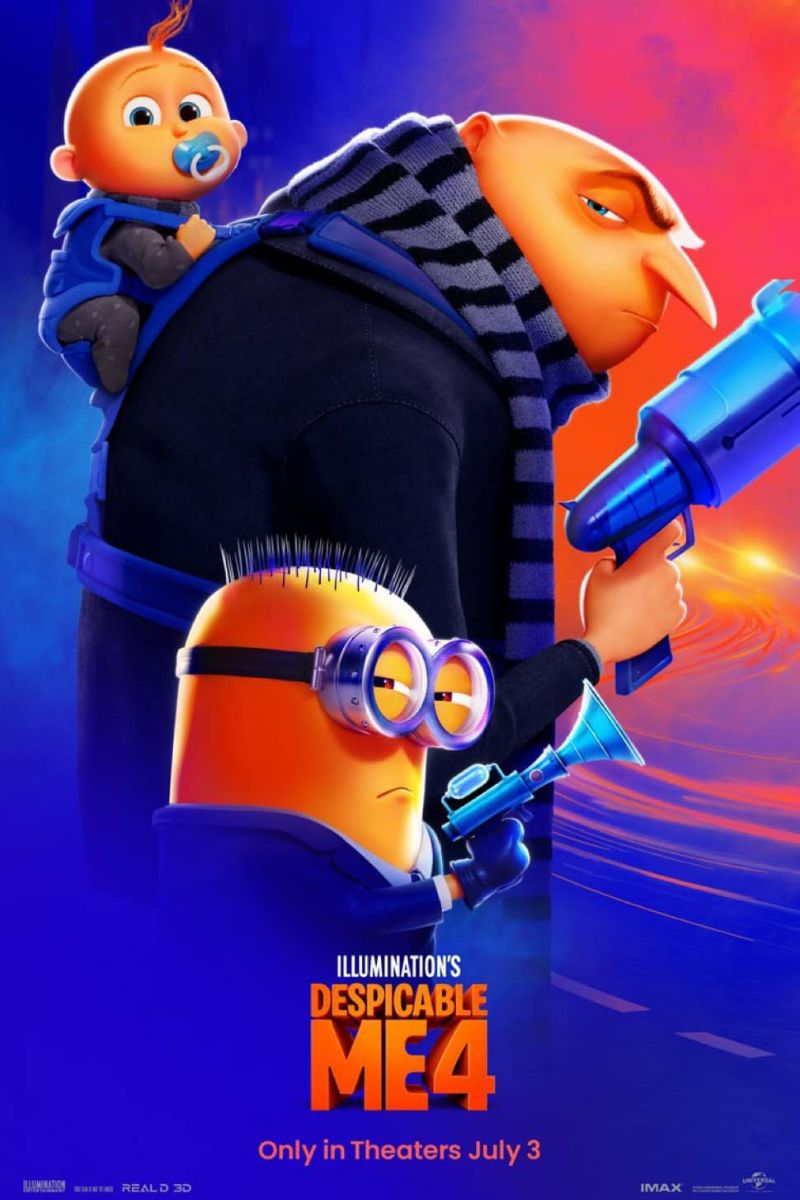 Despicable Me 4 (3D) poster