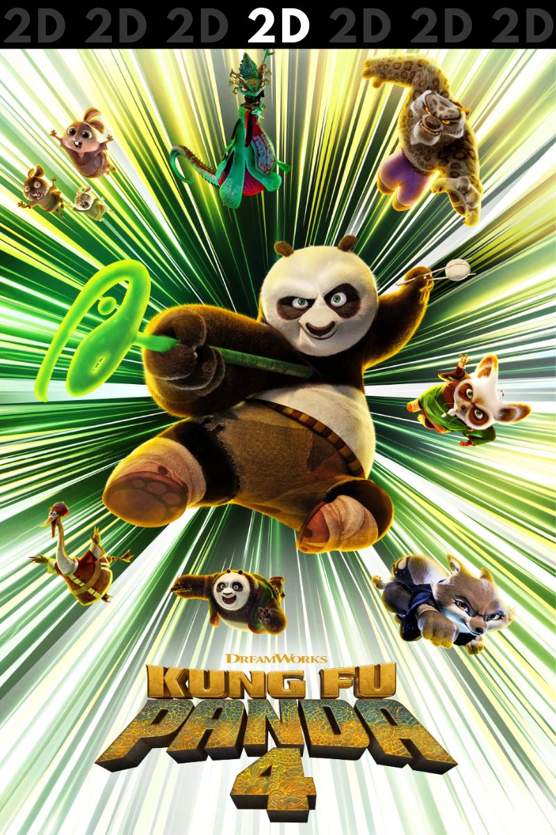 Kung Fu Panda 4 (2D) poster