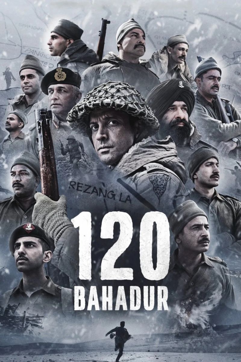 120  बहादुर | 120 Bahadur poster