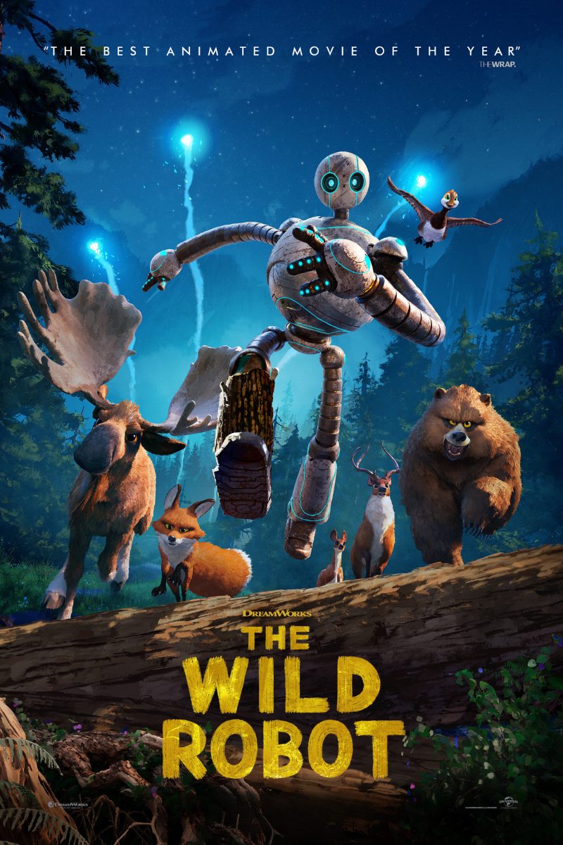 The Wild Robot (3D) poster