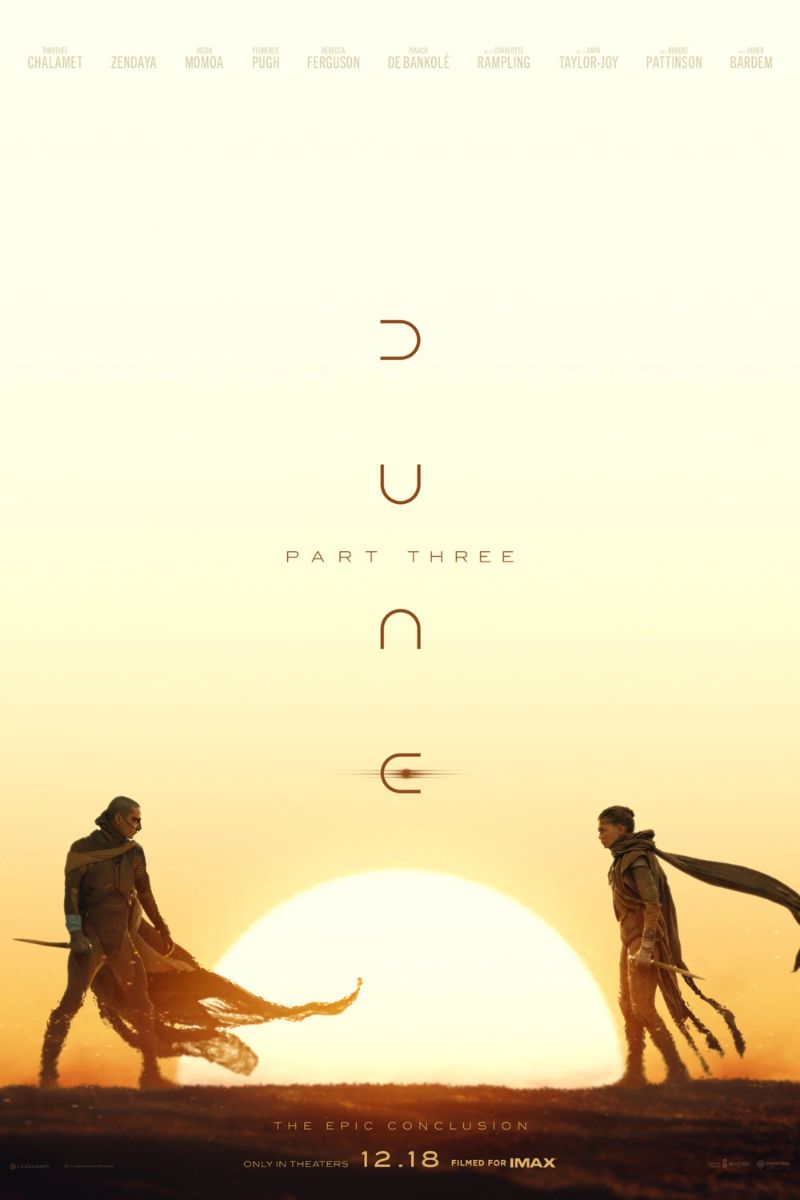 Dune: Part Three poster