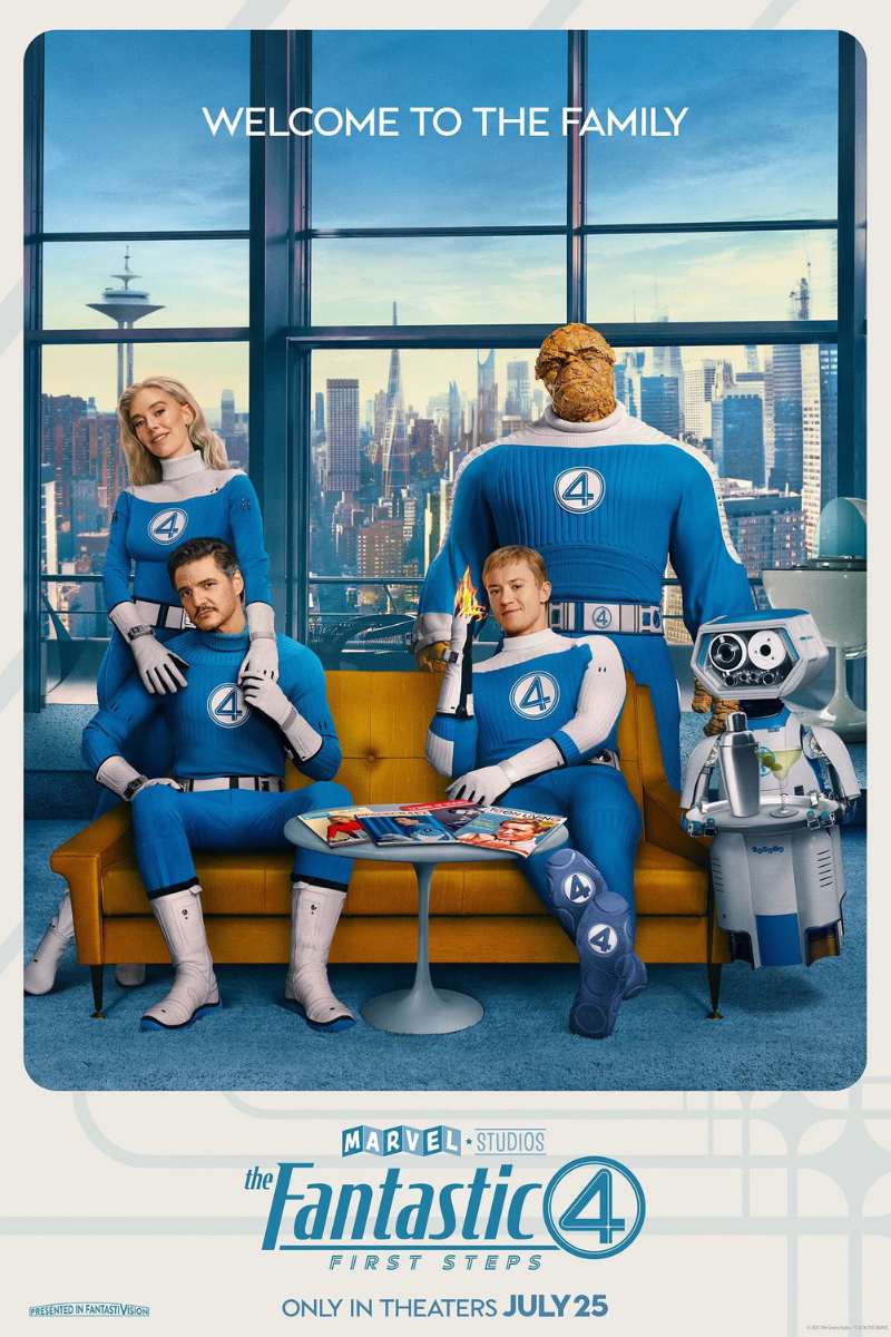 The Fantastic Four: First Steps poster