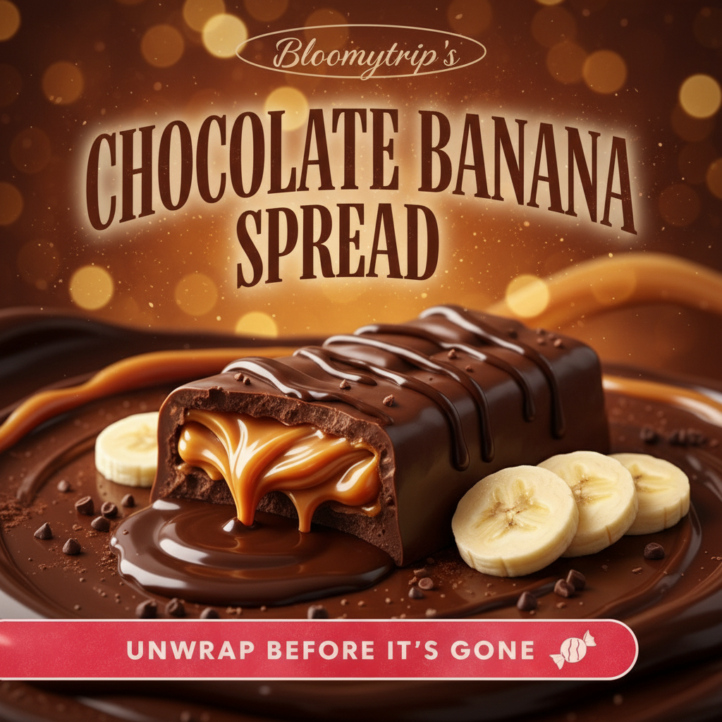 Bloomytrip’s Chocolate Banana Spread