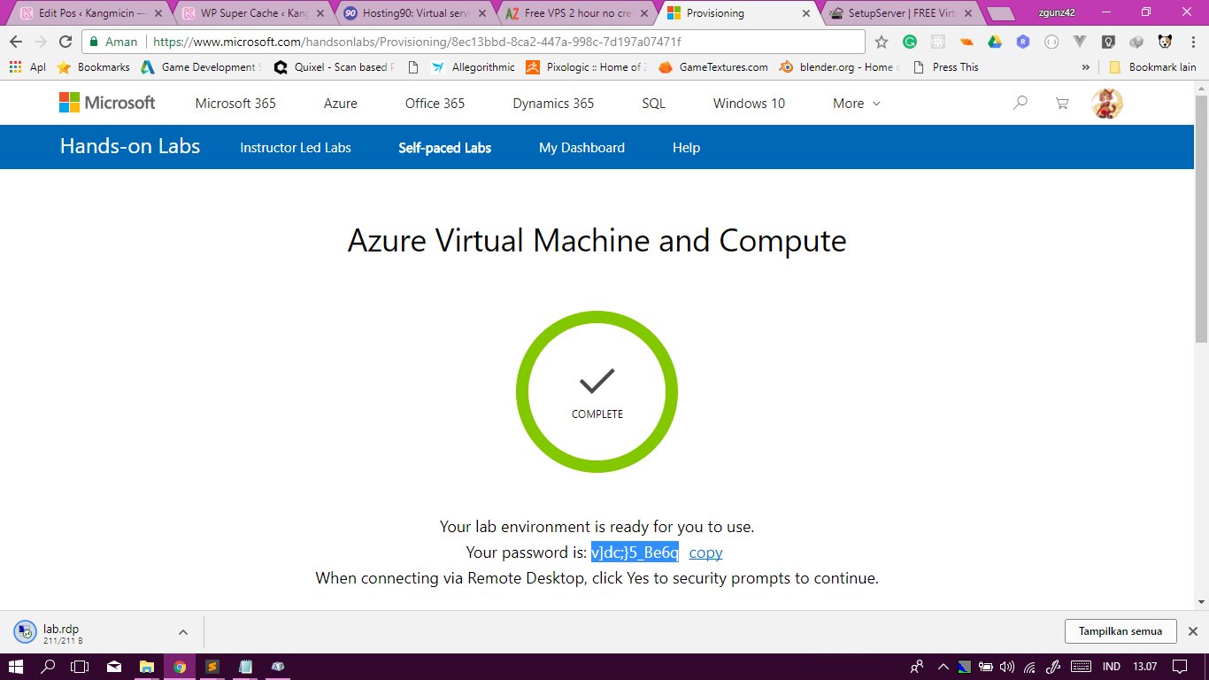 Image - VPS Windows Gratis Tanpa Syarat- Windows VPS trial 2018