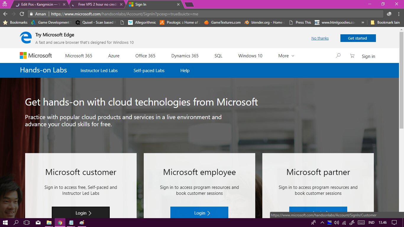 Image - VPS Windows Gratis Tanpa Syarat- Windows VPS trial 2018