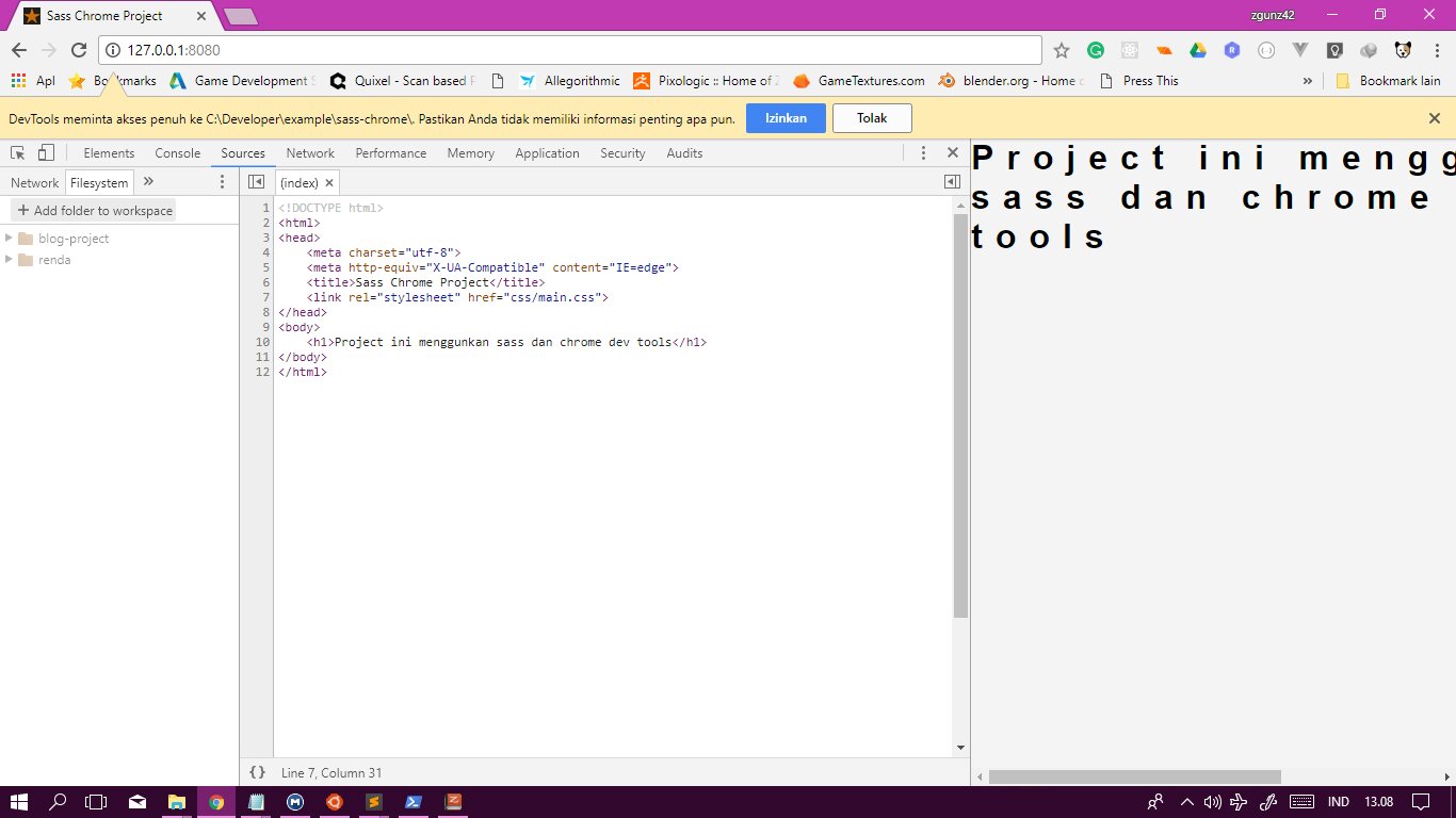 Image - menggunakan sass, stylus atau less bersamaan dengan chrome dev tools