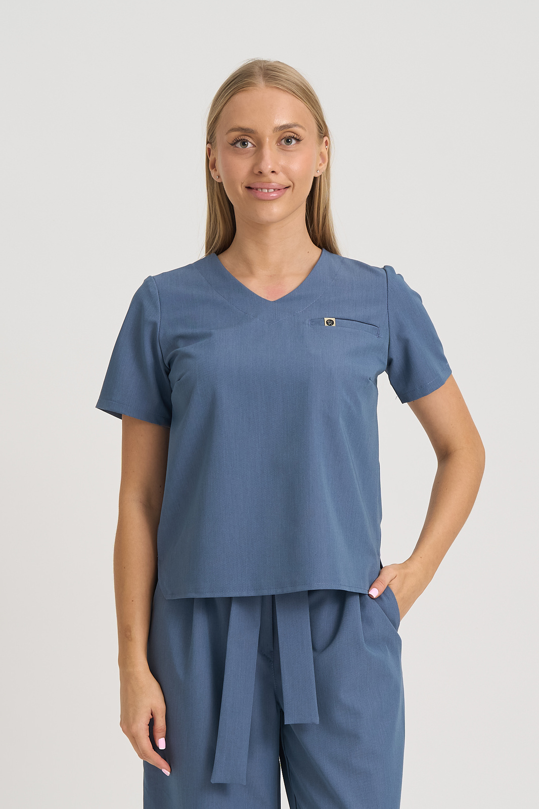 Krótka bluza medyczna damska Florence