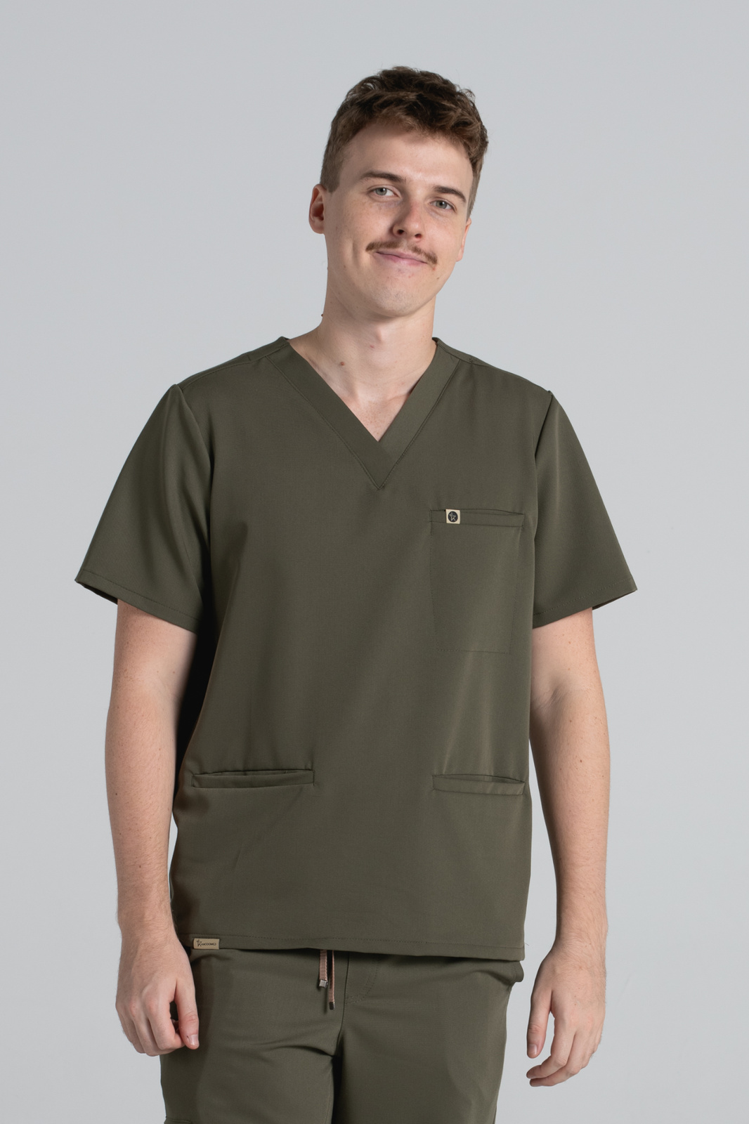 Bluza medyczna męska Sokrates - Tuscan moss