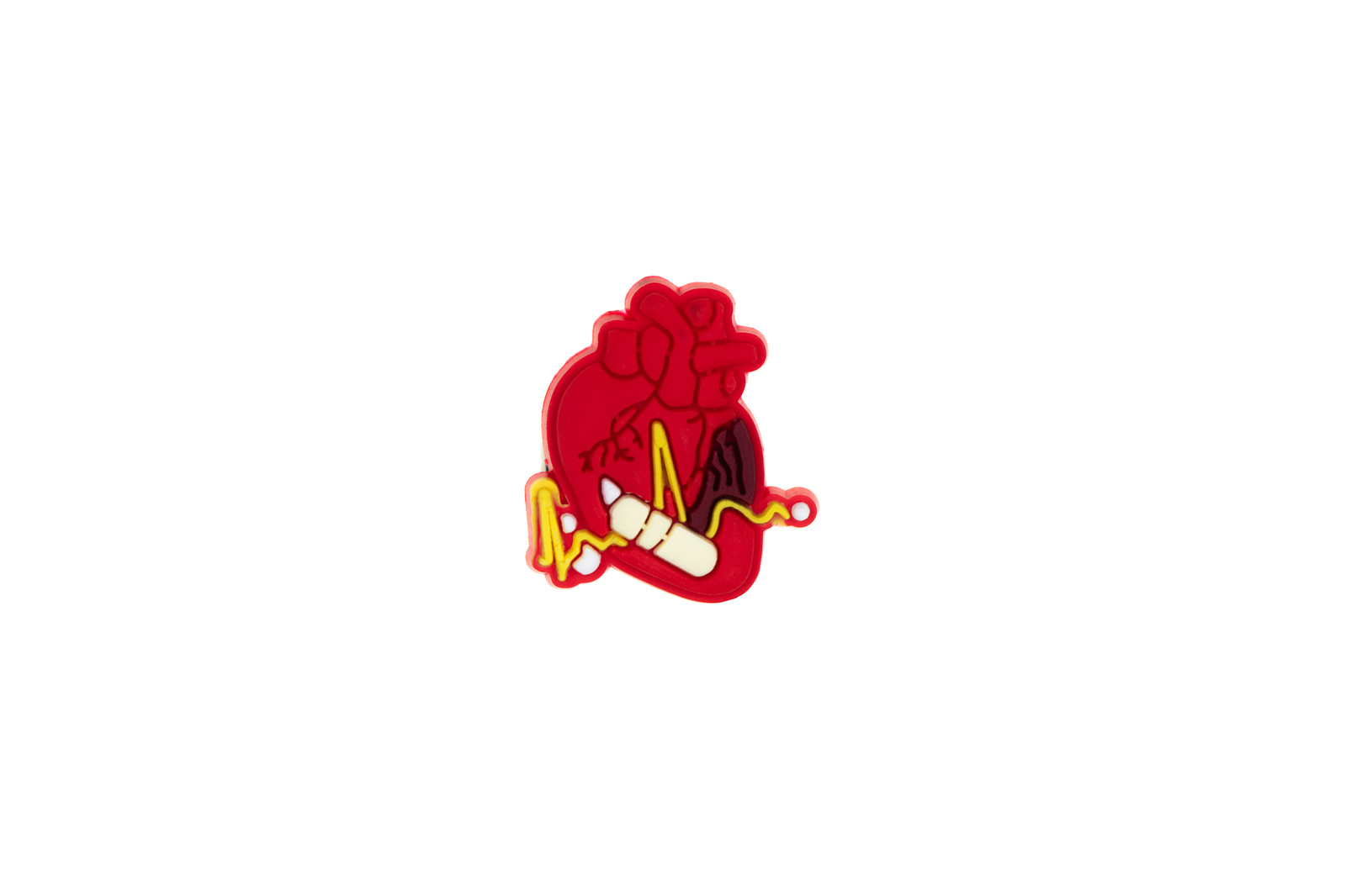 Crocs charm - virus - Heart #1