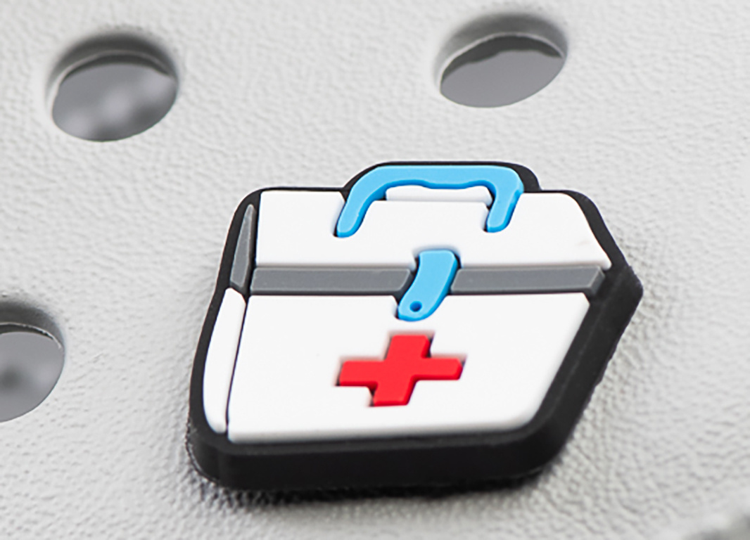 Crocs charm - virus - Medbag