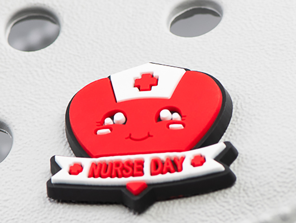 Crocs charm - virus - Nurse day