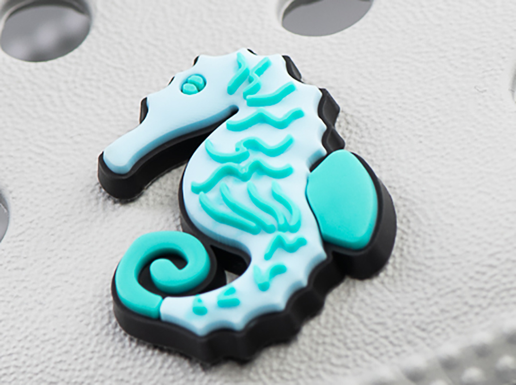Crocs charm - virus - Seahorse