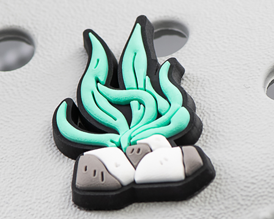 Crocs charm - virus - Seaweed