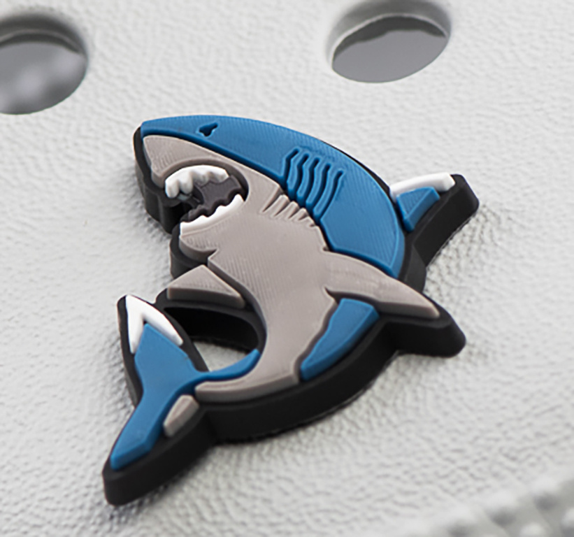 Crocs charm - virus - Shark