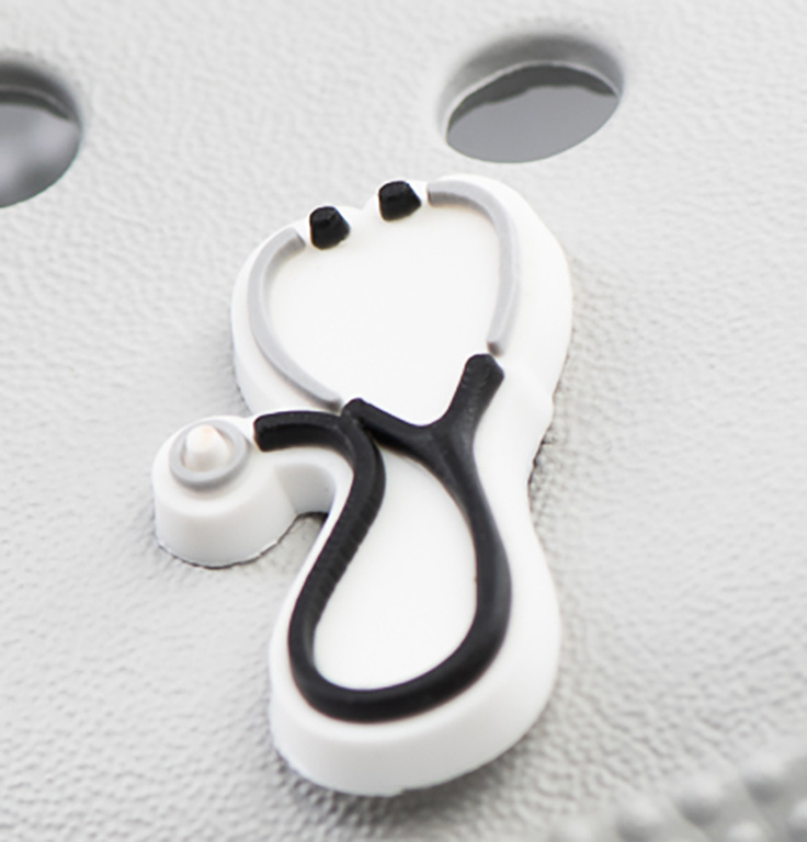 Crocs charm - virus - Stetoscope