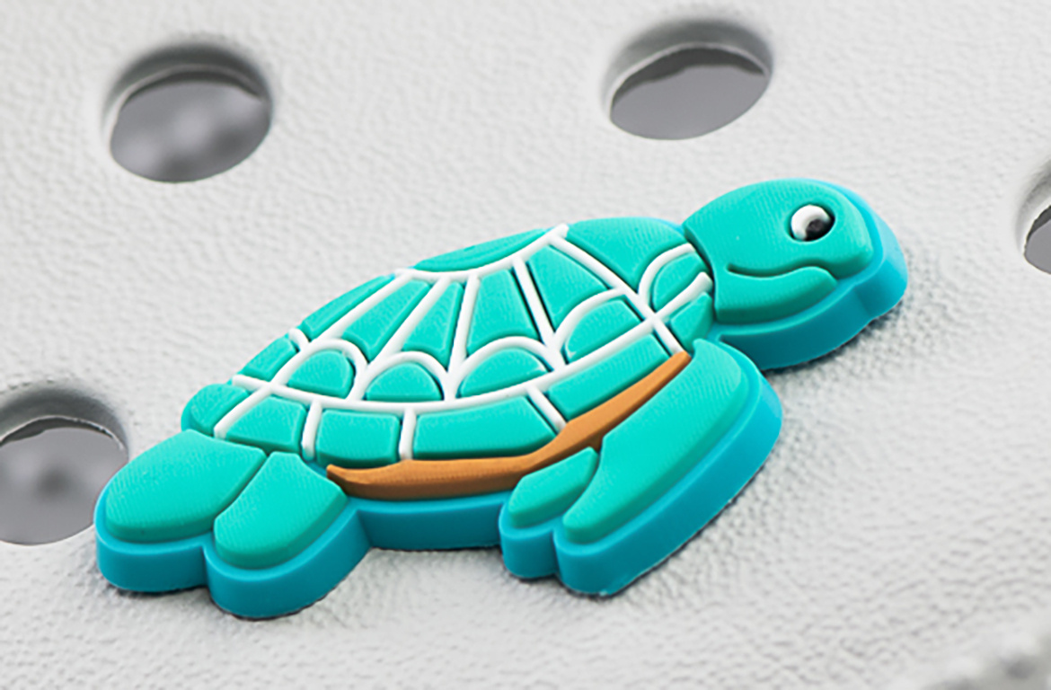 Crocs charm - virus - Turtle