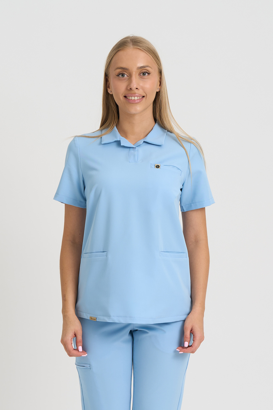 Bluza medyczna damska typu polo Rita