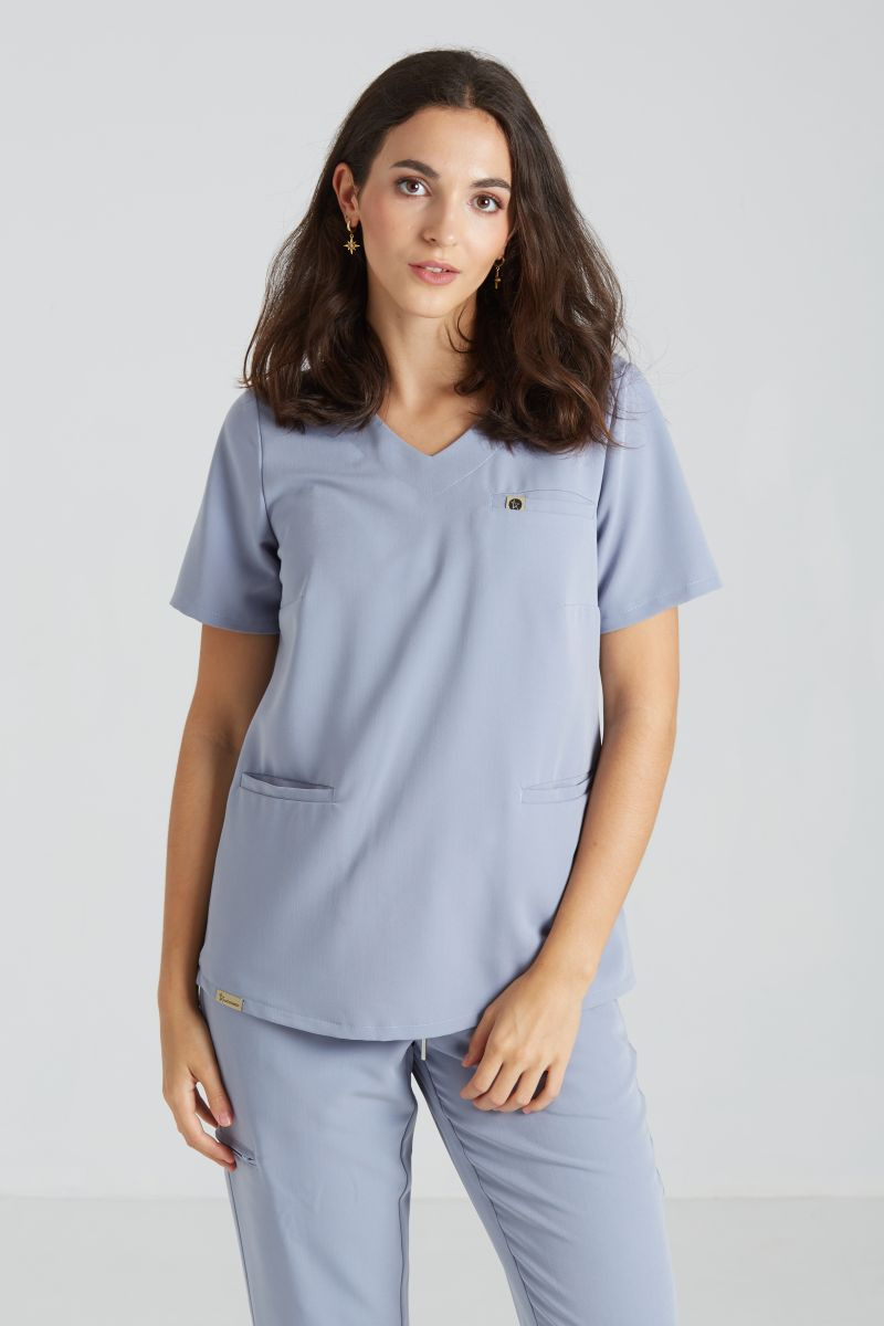 Bluza medyczna damska Merit - Dove