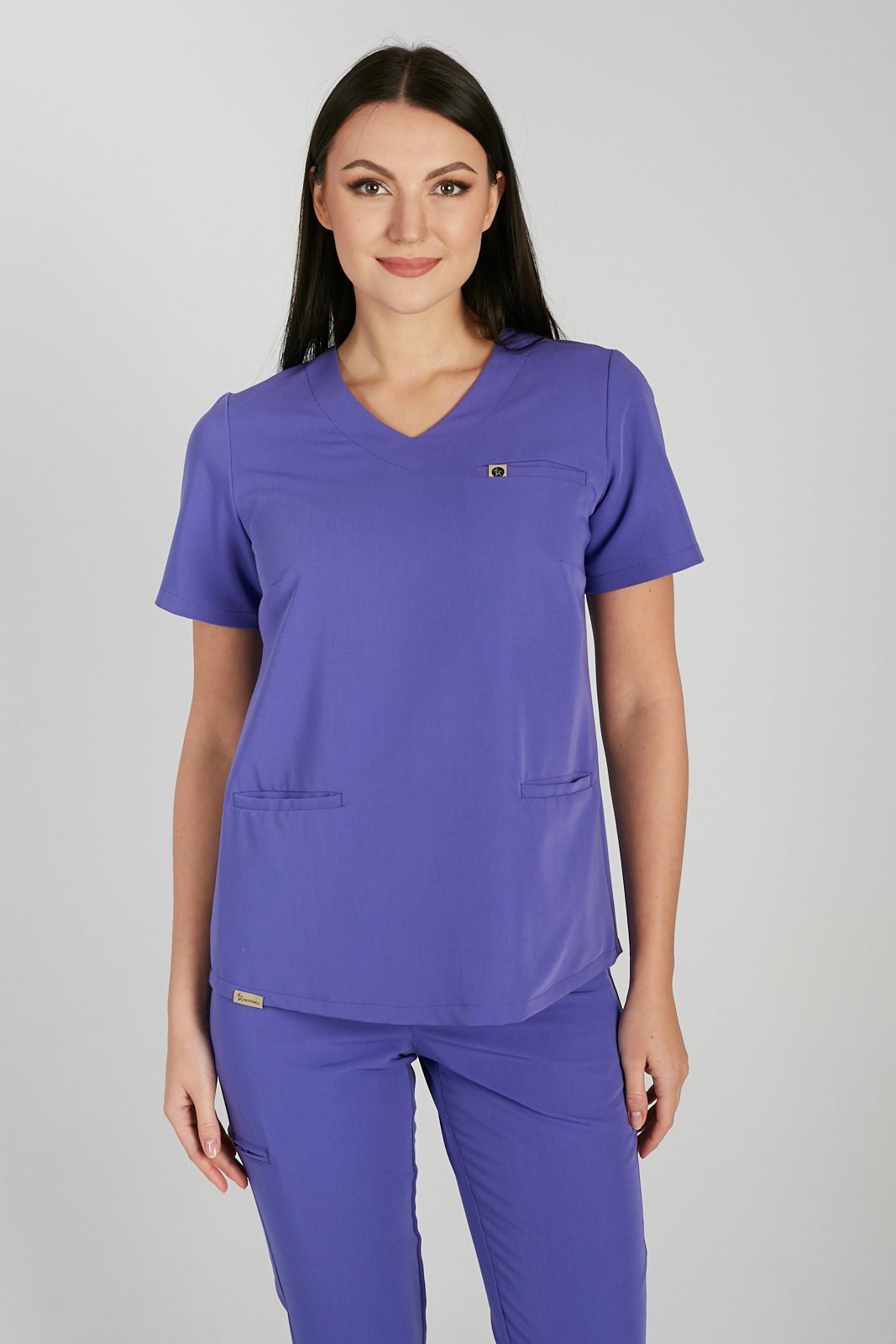 Bluza medyczna damska Merit - Atomic berry