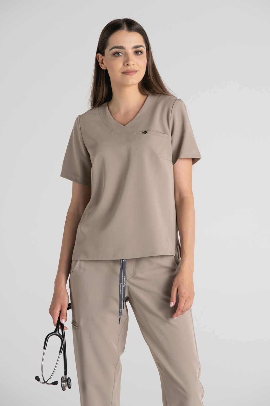 Krótka bluza medyczna damska Florence