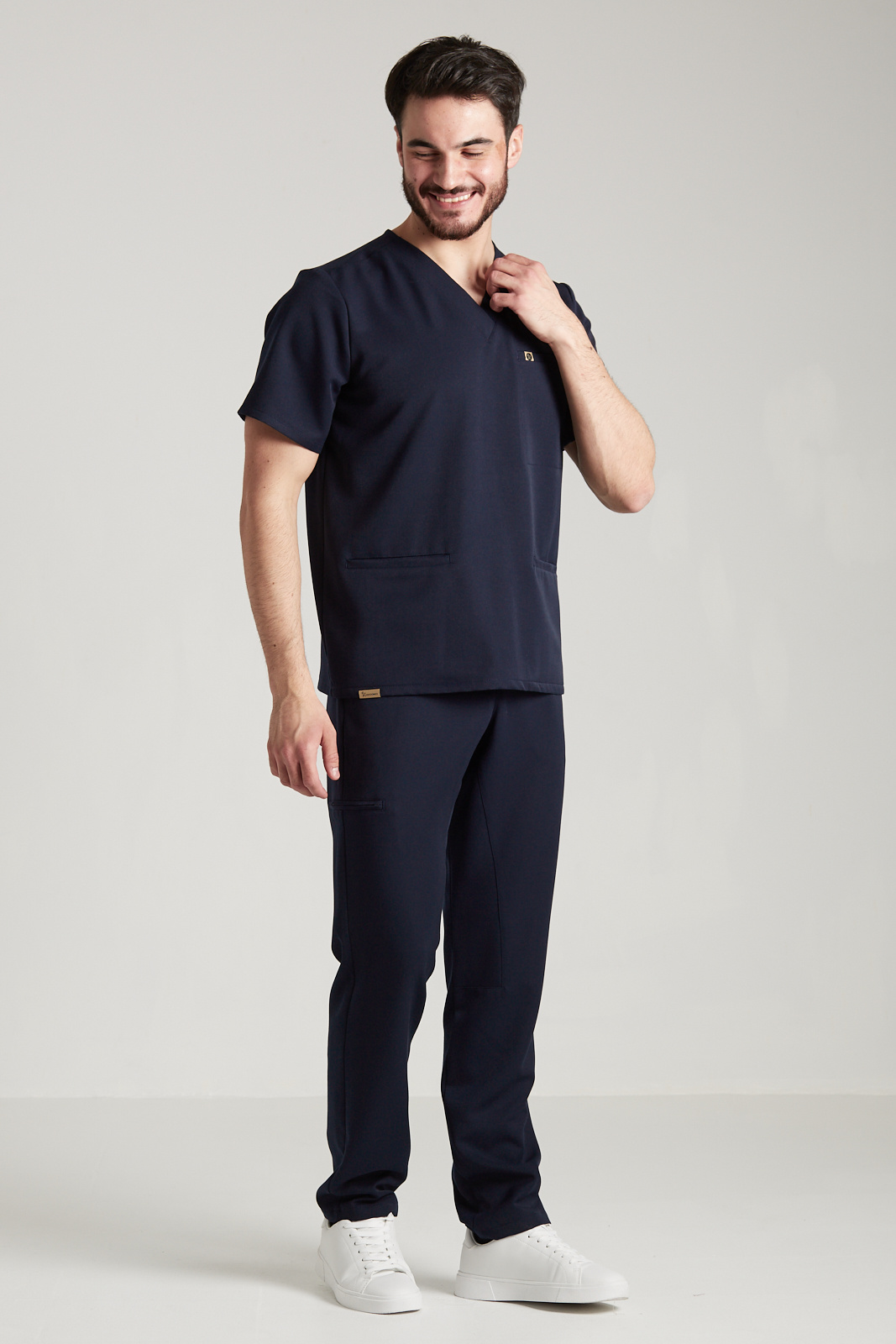 Bluza medyczna męska Sokrates - Dark navy