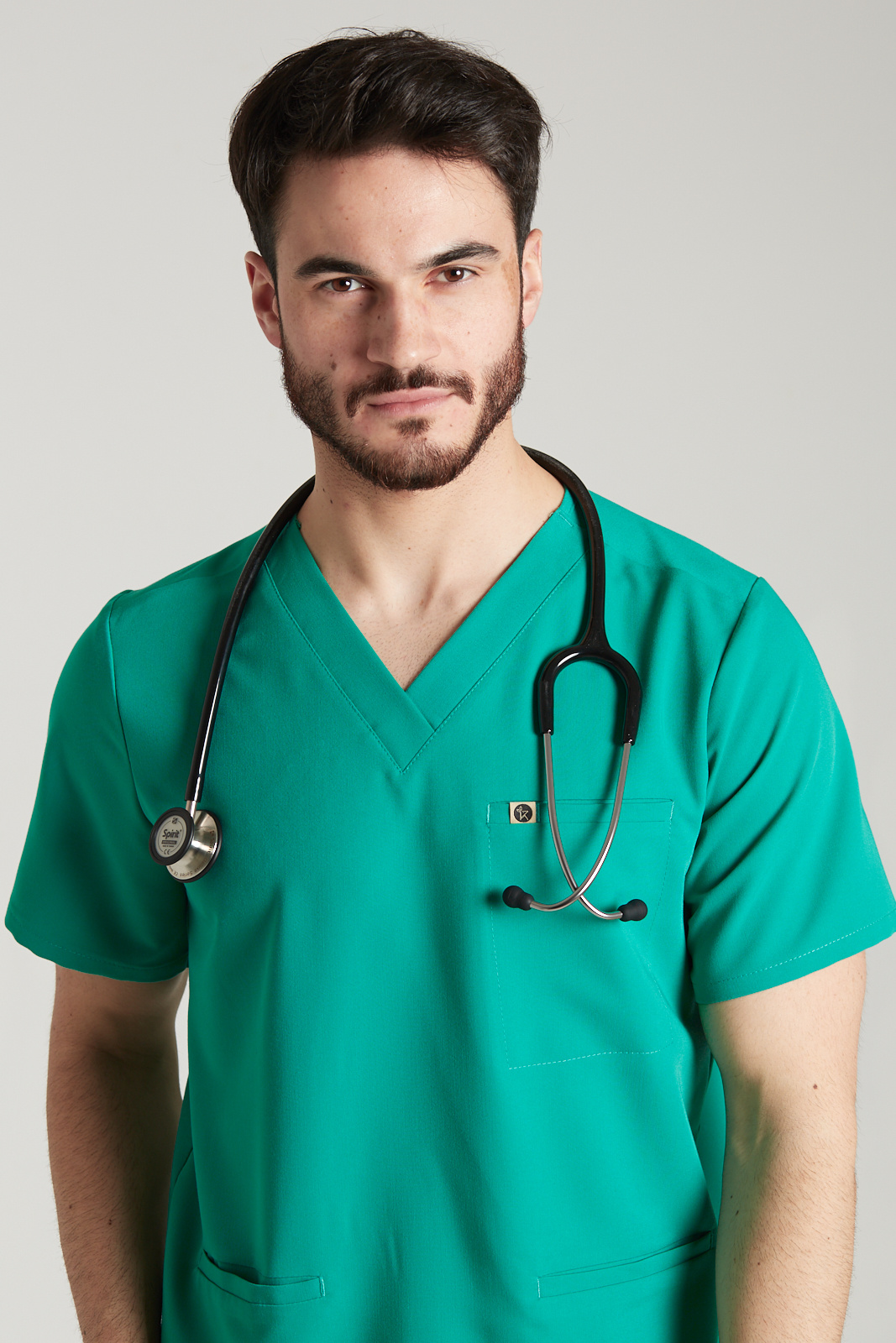 Bluza medyczna męska Sokrates - Medical green