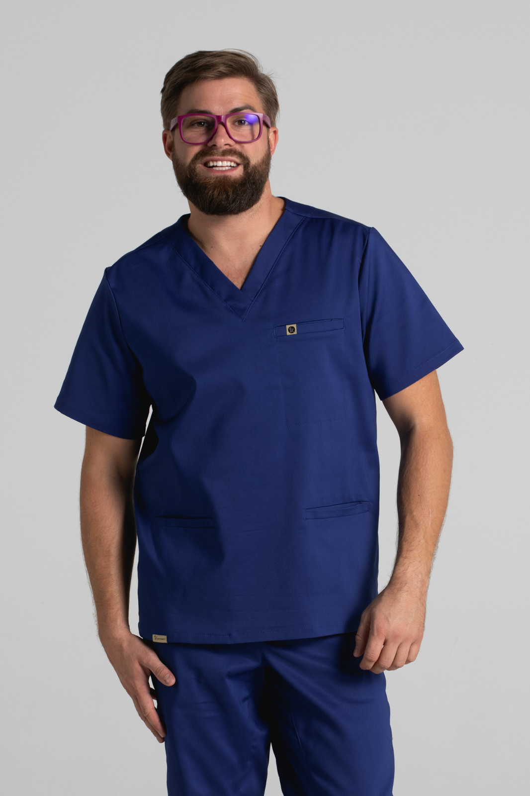Bluza medyczna męska Sokrates - Astro blue