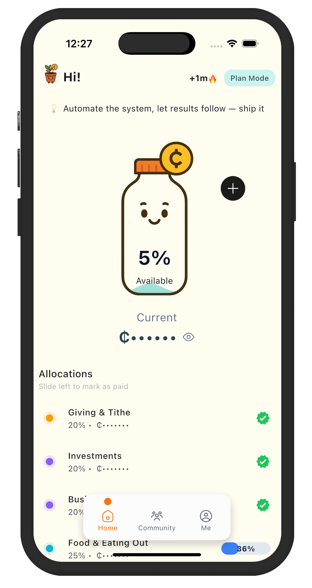 MustardSeed application Screenshot