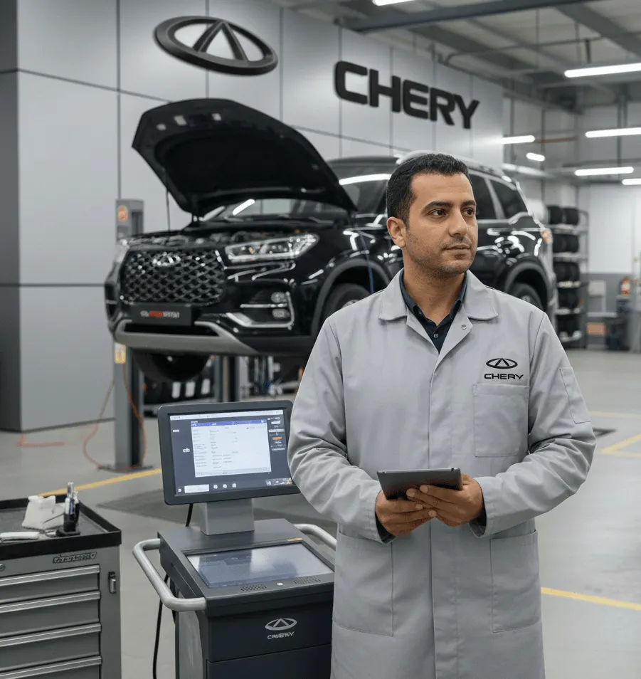 ورشة CHERY K2EM