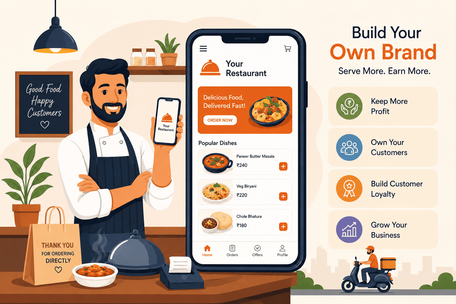 restaurant app development India