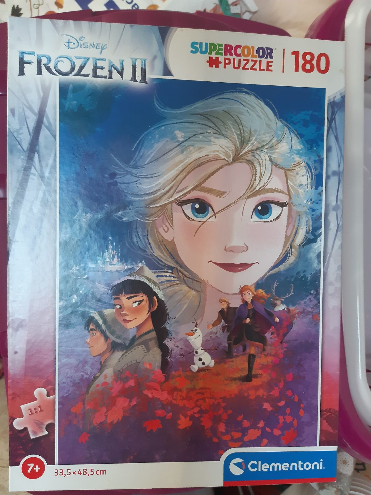 Puzzle 180 pièces La Reine des Neiges 2