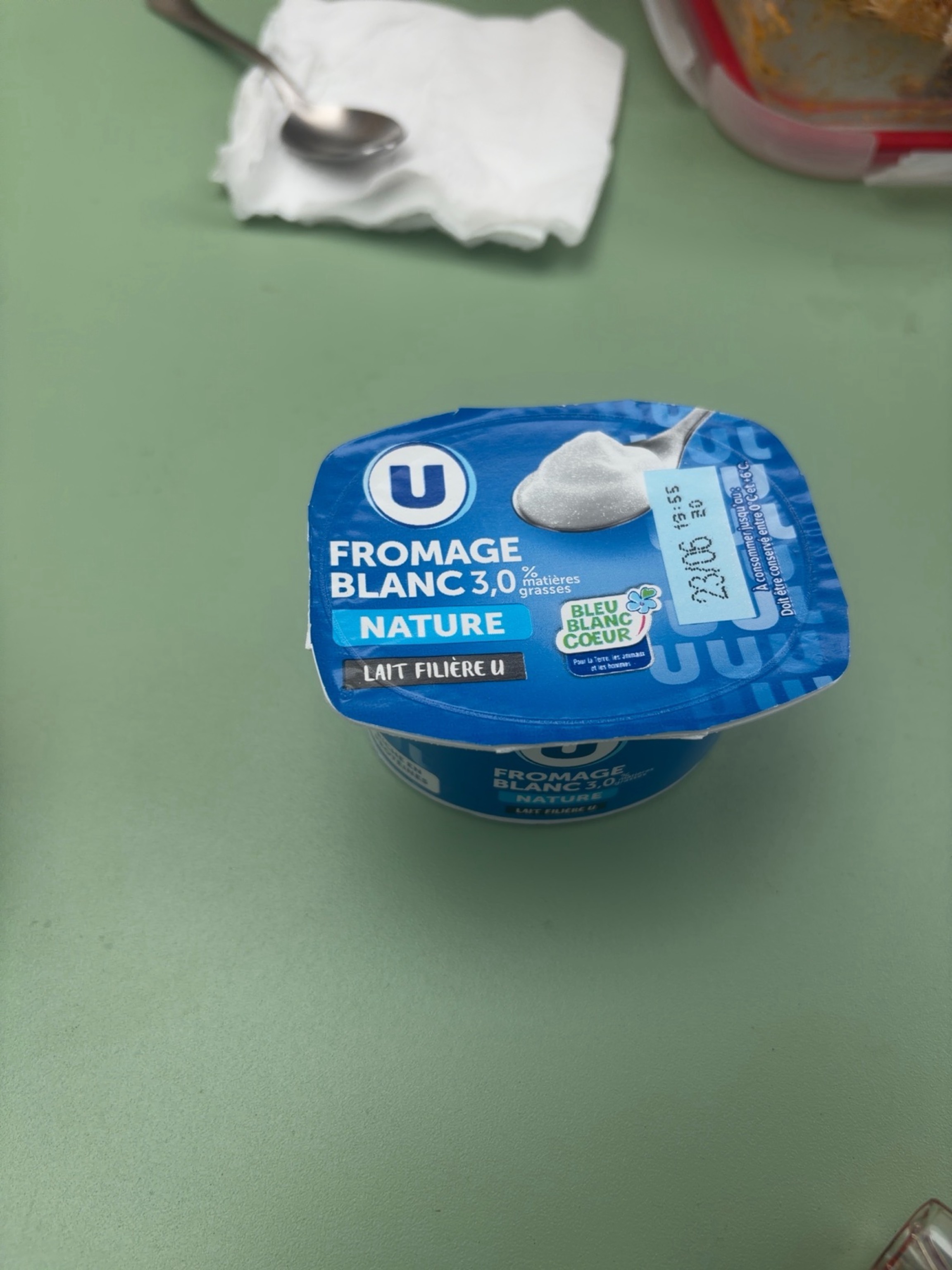 Fromage Blanc U Nature 3% MG