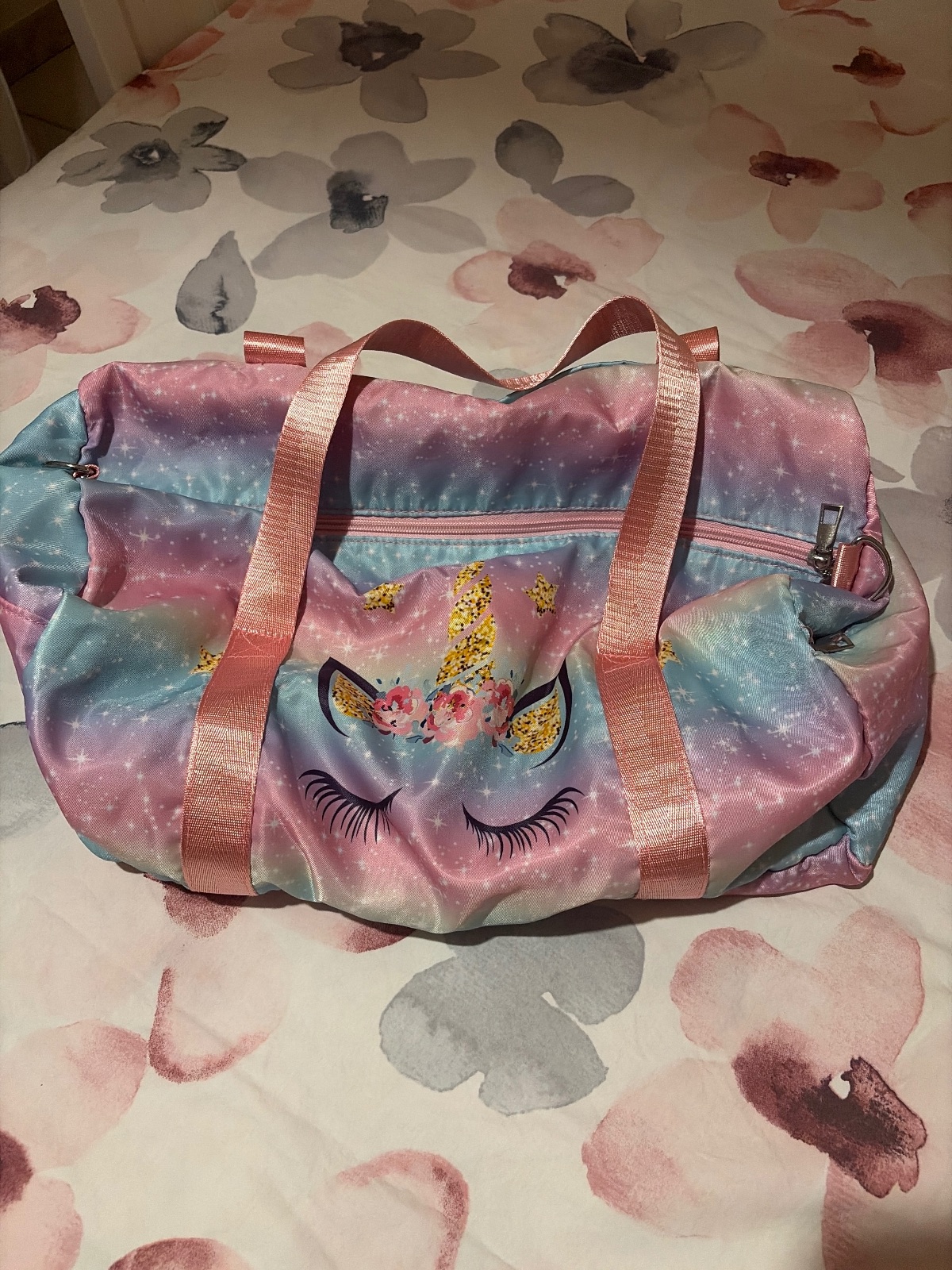 Sac bowling de voyage licorne.