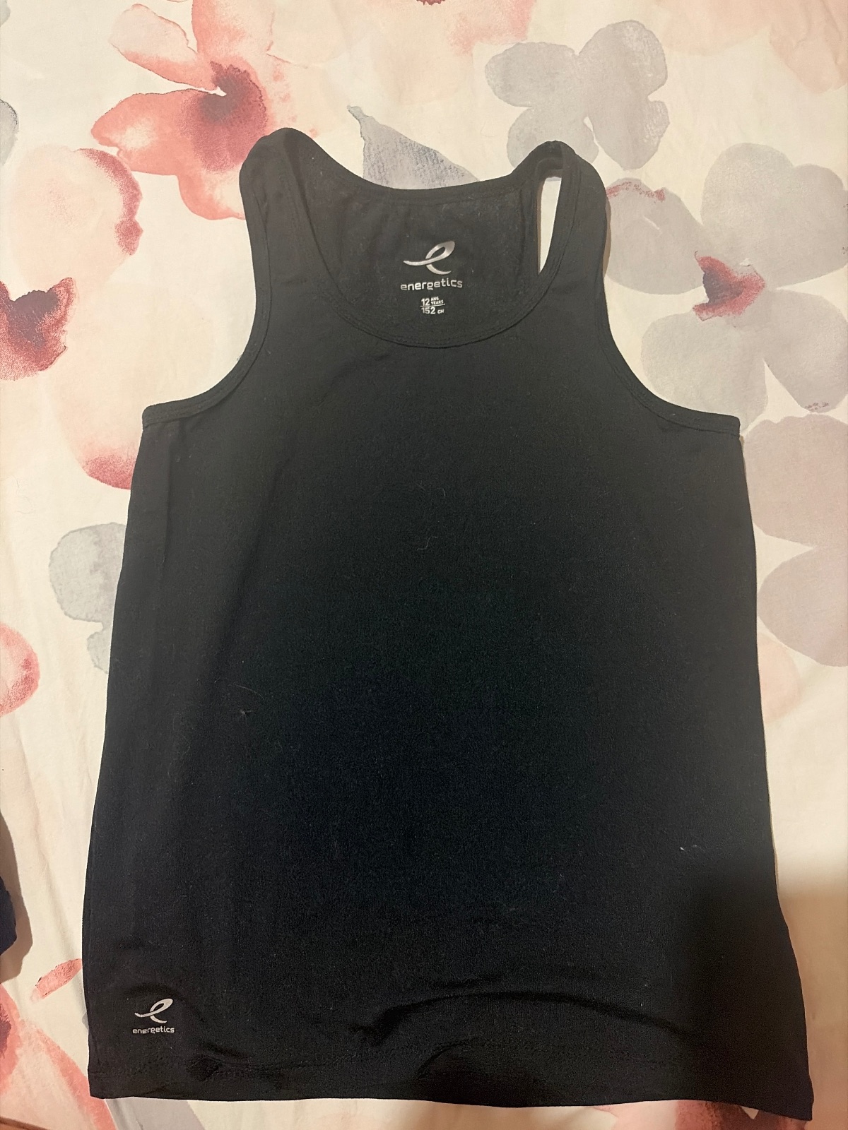 Débardeur sport noir 12 ans intersport