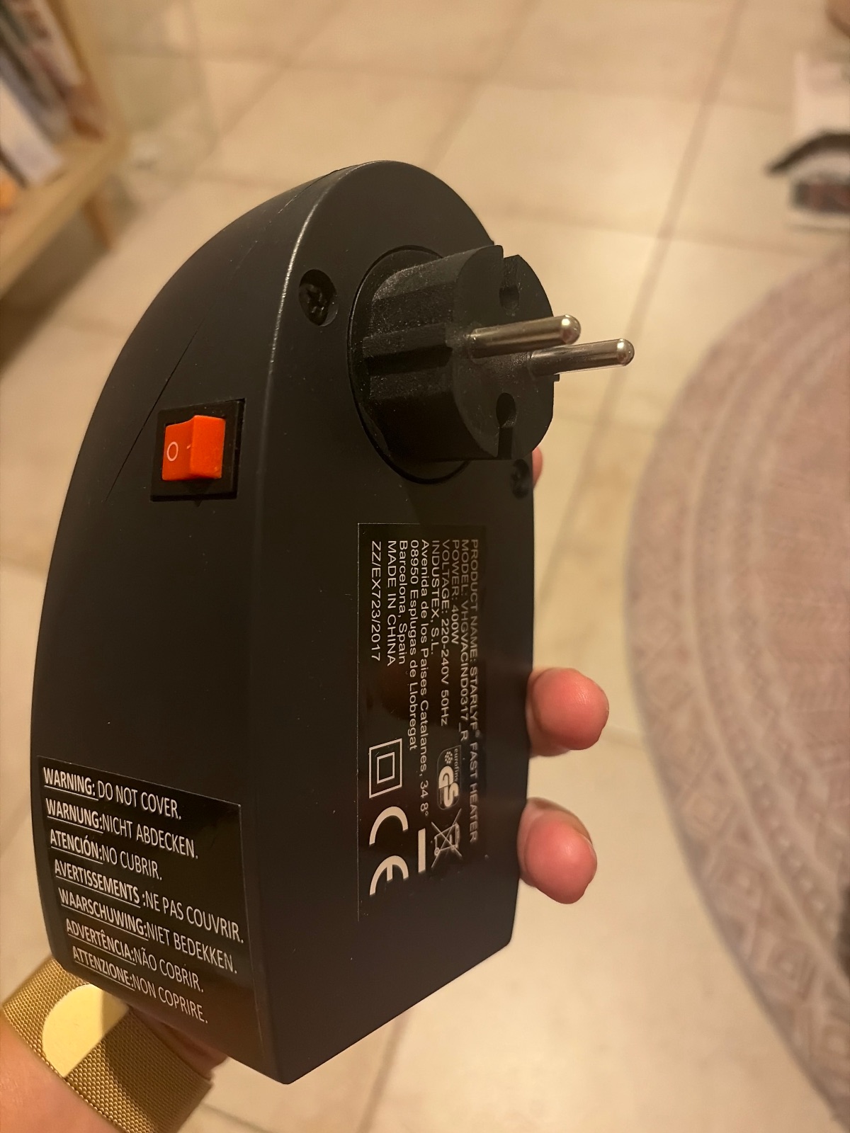 Mini chauffage d'appoint Starlyf — photo 2/3