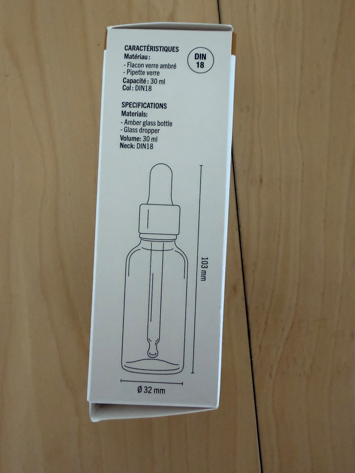 Flacon compte-goutte Aroma-Zone 30ml