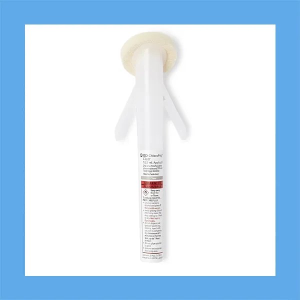 BD ChloraPrep Applicators, 10.5 mL, 25/Box
