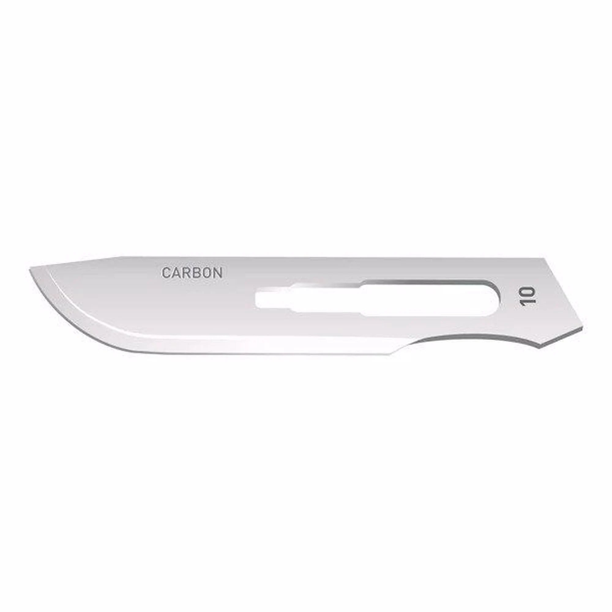 Medix (1210-C) Carbon Steel Surgical Blades | #10 | Sterile | 100/box